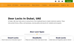 Door Locks in Dubai, UAE | Top Supplier | Best Price - locks supplier
