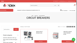 Circuit Breakers UAE - Adex International | +971 55 577 5434 - circuit breaker supplier