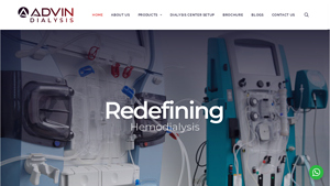 Dialysis Products Manufacturer | Supplier | Exporter - Advin Dialysis ... - dialysis machine supplier