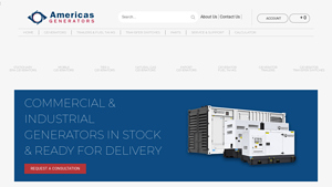 Commercial & Industrial Power Generators | Americas Generators - generator supplier