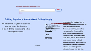 Drilling Supplies - America West Drilling Supply - drilling equipment supplier