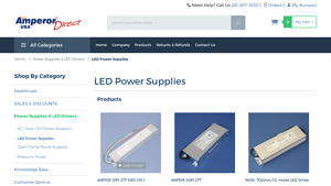 CLASS II LED POWER SUPPLIES - AmperorDirect - led power supplier