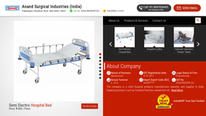 Manufacturer of Hospital Beds & Hospital Equipment by Anand Surgical ... - hospital bed supplier