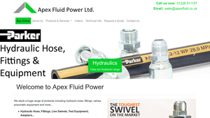 Hydraulic and Industrial equipment supplier - Apex Fluid Power Ltd. Home - hydraulic equipment supplier