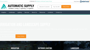Professional Irrigation Supply Store | Automatic Supply - irrigation supplier