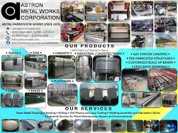 Stainless Steel Fabrication Philippines - Astron Metal Works Corporation - stainless supplier