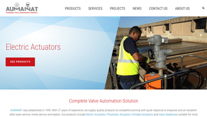 AUMANAT - Complete Valve Automation Solution - electric valve supplier