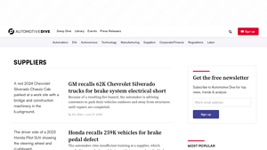 Automotive Supplier News | Automotive Dive - auto supplier