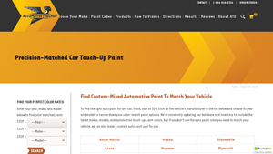 Precision-Matched Car Touch-Up Paint - AutomotiveTouchup - auto paint supplier