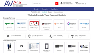 Professional Audio Visual Equipment Distributor - AV Ace - av supplier