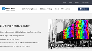 LED Screen Manufacturer in China - BiBi LED - led screen supplier