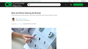 Best and Worst Hearing Aid Brands - Consumer Reports - hearing aid supplier
