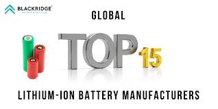 Top 17 Lithium-ion Battery Companies/Manufacturers in the World - li ion battery supplier