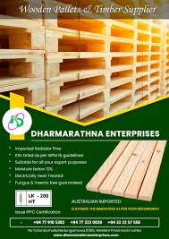 Dharmarathna Enterprises - wooden pallets and timber supplier - wooden pallet supplier
