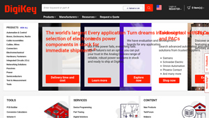 DigiKey | Electronic Parts and Components - Fast Shipping, Global Support - electric parts supplier