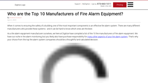 Top 10 Fire Alarm Equipment Manufacturers - DPS Telecom - fire alarm system supplier