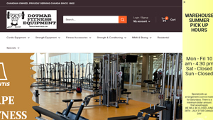 Dotmar Fitness Equipment. Canada's Fitness Supplier since 1982! - gymnasium equipment supplier