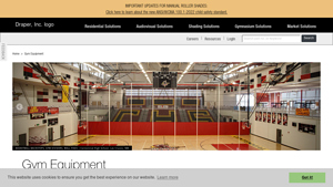 Gym Equipment - Draper, Inc - gymnasium equipment supplier
