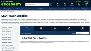 LED Power Supplies for Low Voltage LEDs - Ecolocity LED - led power supplier