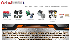 EHD Components 2005 (PTY)LTD - Diesel engines, generator and heavy duty ... - diesel parts supplier