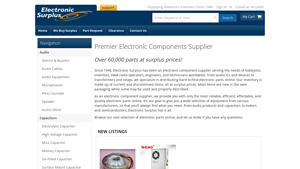 Electronic Surplus - Electrical, Electronics & Electromechanical Supplies - electric parts supplier