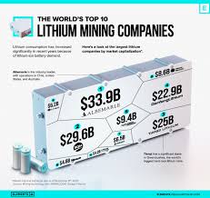 The World's Top 10 Lithium Mining Companies - Elements by Visual ... - largest supplier of lithium