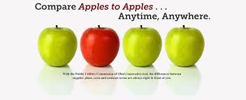 Ohio - Apples to Apples - gas supplier