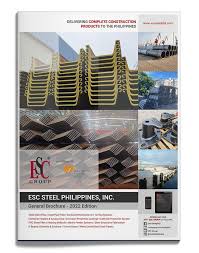 ESC Steel Philippines - Sheet Piles, Pipe Piles, Steel Structures - steel structure supplier