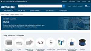 HVAC Parts Supply, Heating & Cooling Equipment | Ferguson - hvac supplier