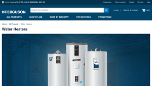 Water Heaters - Ferguson - hot water system supplier