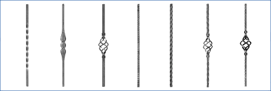 Wrought Iron Components - F H Brundle - ornamental aluminum supplier