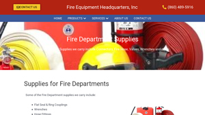 Fire Department Supplies - Fire Equipment Headquarters in CT - fire department equipment supplier
