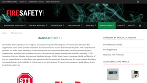 Manufacturers - Fire Safety Search - fire protection system supplier