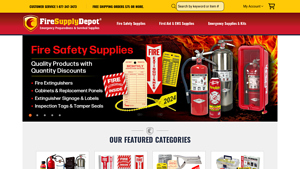 Fire Supply Depot - Fire Extinguishers and Emergency Preparedness Supplies - fire protection equipment supplier