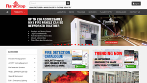 FlameStop Australia - Manufacturer and Wholesaler to the Fire Industry - fire extinguisher supplier