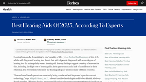 Best Hearing Aids Of 2025, According To Experts - Forbes - hearing aid supplier