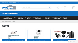 Select Products - Parts - GateHouseSupplies.com - garage door parts supplier