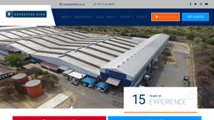 Diesel Generator | The Generator King | South Africa - generator supplier