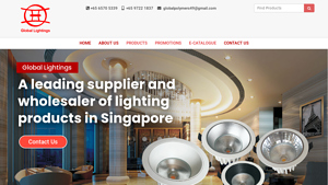 Global Lightings: Supplier and Wholesaler of Lighting Products in Singapore - lighting supplier