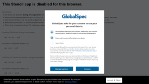 Manufacturing and Process Equipment - GlobalSpec - manufacturing equipment supplier