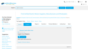 Electric Motors Wholesale Suppliers, Manufacturers & Distributors in ... - electric motor supplier