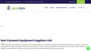 Carwash Equipment Suppliers UAE | Greentech Oilfield Services - car wash supplier