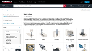 Machining Tools & Equipment - Grainger Industrial Supply - machine supplier