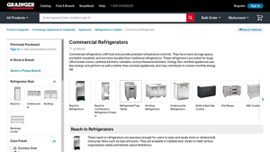 Commercial Refrigerators - Grainger Industrial Supply - commercial refrigerator supplier