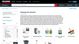 Cleaning and Janitorial Products - Grainger Industrial Supply - janitorial supplier