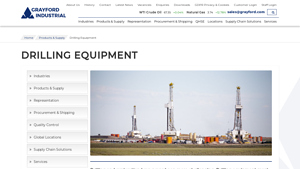 Drilling Equipment - Grayford Industrial - drilling equipment supplier