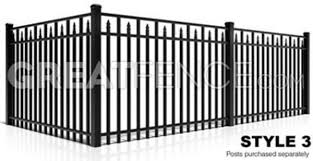 USA-Made Aluminum Fences & Gates | GreatFence.com - metal fence supplier