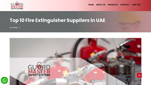 Top 10 Fire Extinguisher Suppliers in UAE - guardmaster.ae - fire extinguisher supplier