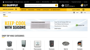 HVAC Supply - Heating & Cooling Supply | HD Supply - hvac supplier