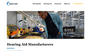 Hearing Aid Manufacturers - hearing aid supplier